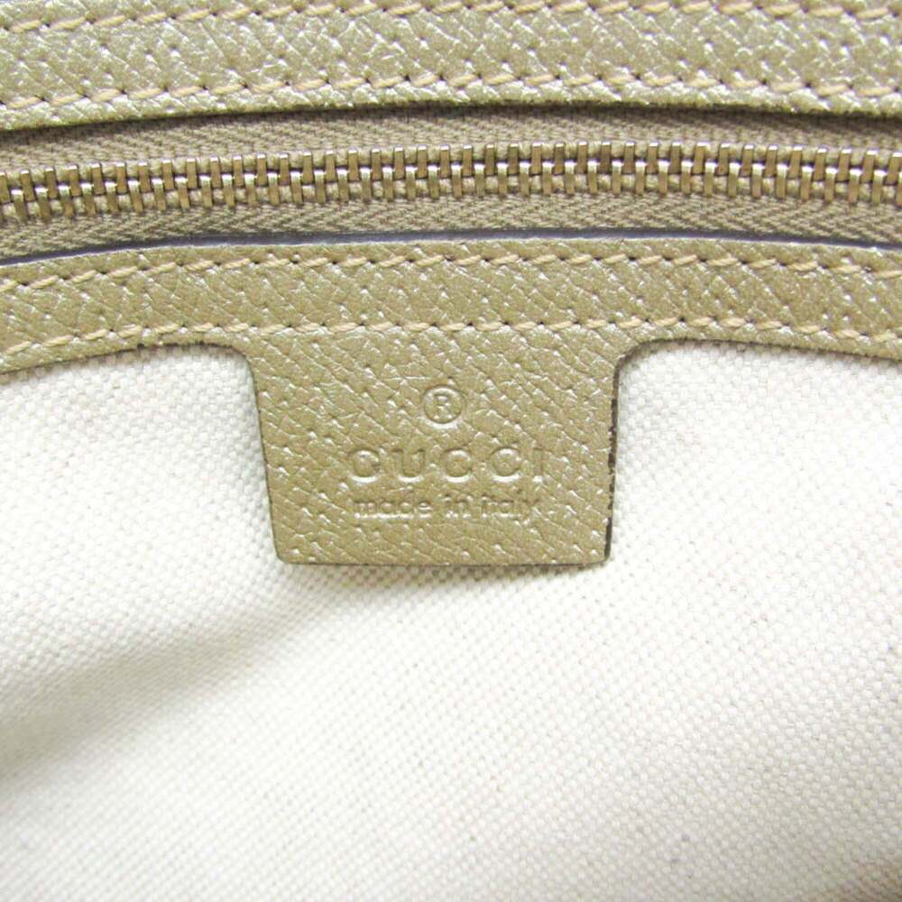 GUCCI Cream Leather Shoulder Bag - Picture 14 of 16